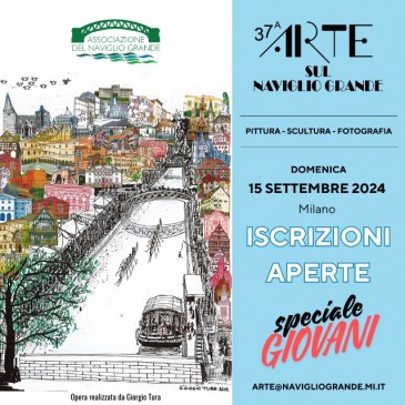 Arte sul Naviglio Grande – Iscrizioni aperte alla 37ª edizione